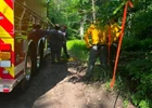Minerva Firefighters Assist NYSDEC With Brush Fire Suppression