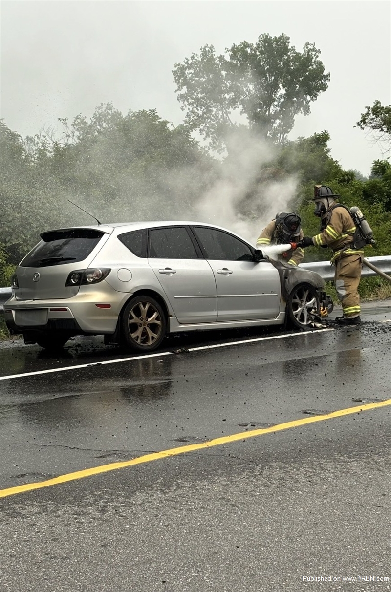 Vehicle Fire in Preston