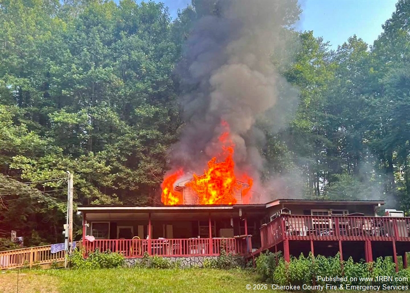 Ball Ground House Fire Quickly Contained, Two Displaced
