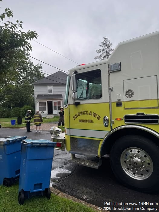 Brooklawn Fire Company Investigates Smoke Condition, HVAC Unit Identified as Cause