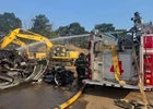 Holbrook Firefighters Contain Scrap Yard Fire in 30 Minutes