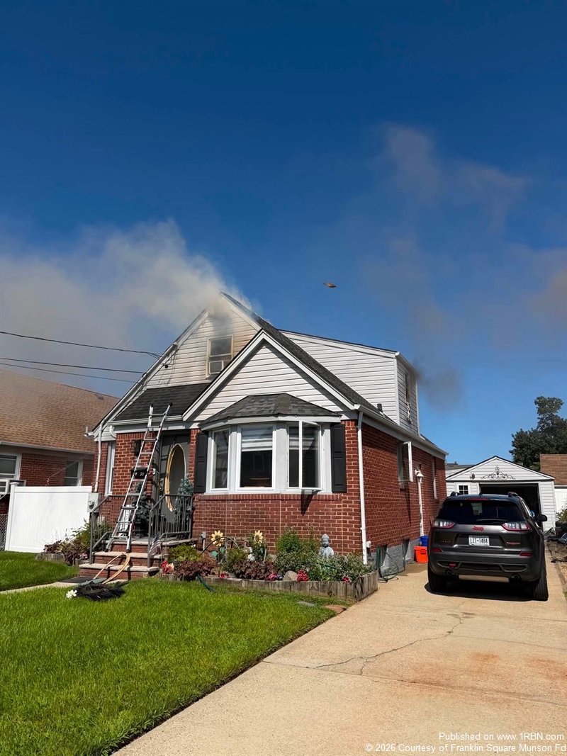 Mutual Aid Assisted at Franklin Square House Fire