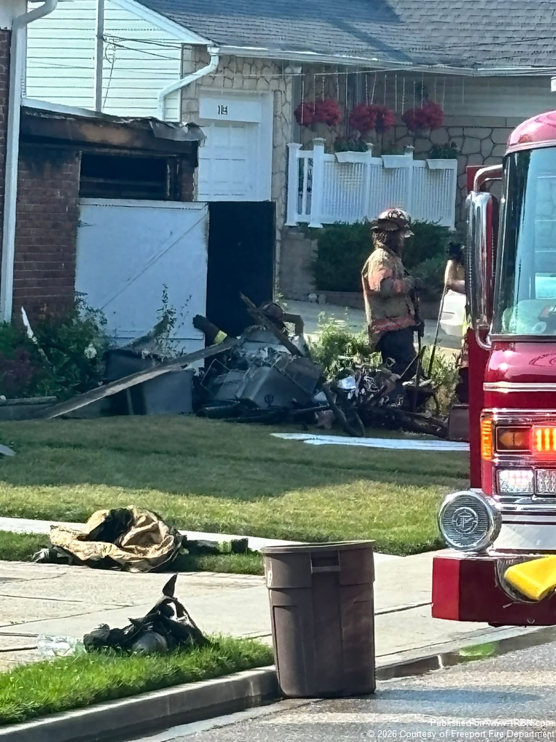 Firefighters Managed Nassau Avenue Garage Fire