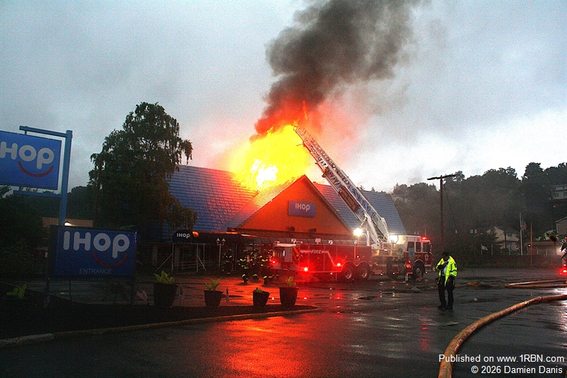 Hasbrouck Heights IHOP Restaurant destroyed in morning blaze