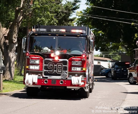 Rescue 98 Assists on Dwelling Fire in Breezy Acres Trailer Park