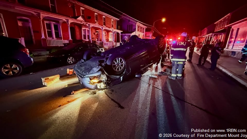 Station 75 Responds to Early-Morning MVC