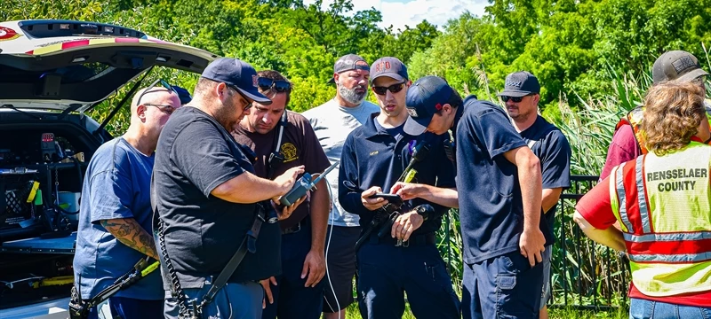 Technical Rescue Conducted On RPI Tech Park Trail’s In North Greenbush