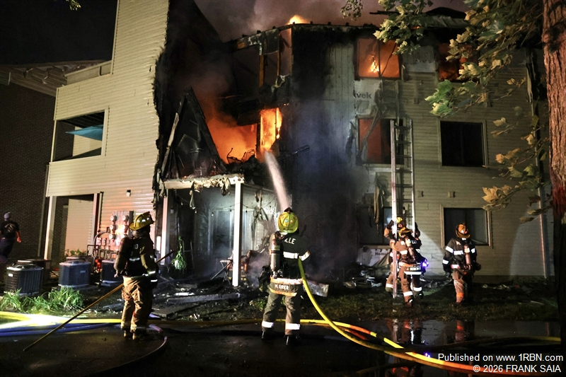 Fast Moving Deptford Fire Goes to Three Alarms
