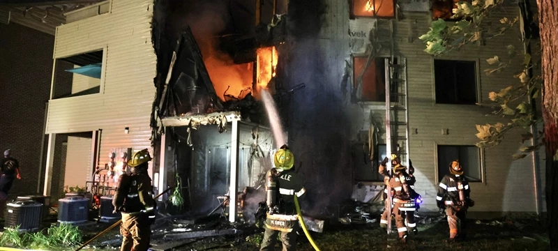 Fast Moving Deptford Fire Goes to Three Alarms
