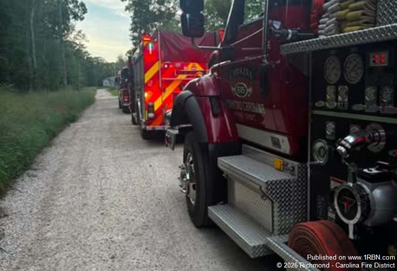 Work Van Fire on Bailey Hill Quickly Contained Before It Reaches Nearby Structures