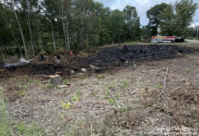 Fast Attack on Outlet Road Brush Fire Keeps Flames in Check Before Spread