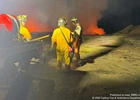 Large Slash Pile Fire in Connor Township Held After Extended Multi-Agency Battle