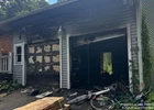 Garage Fire Contained in Rapid Knockdown on Initial Alarm Response