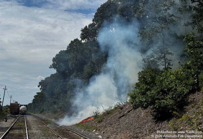 Blaze on the Brush: Rapid Two-Acre Fire Contained by Attleboro Crews Along Haggerty Corridor