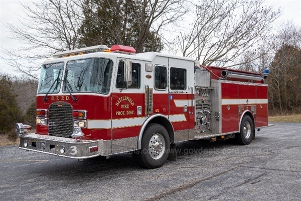 Used Vehicle for Sale, Fire Truck